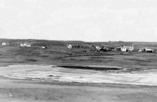 Mannville, Alberta, in 1913 (Bridgman Photos)