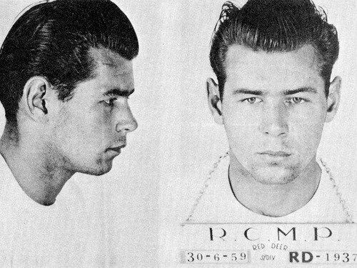 Robert Cook at the time of his arrest (Royal Canadian Mounted Police)