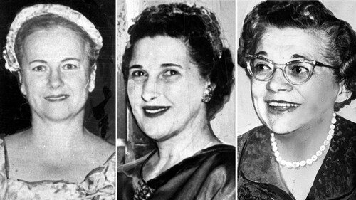 Victims of the Starved Rock Slayings (L-R) Frances Murphy, 47, Mildred Linkquist, 50, and Lillian Oetting, 50 (Chicago Tribune)