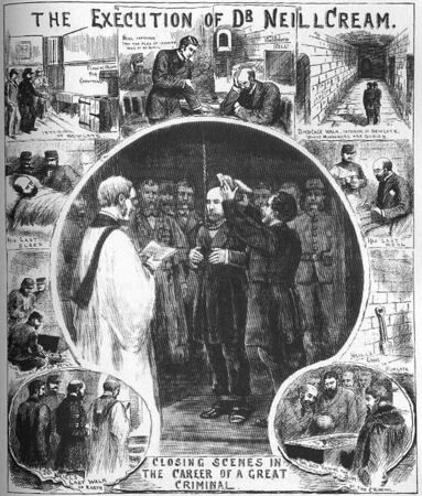 This newspaper illustration appeared about the time of Cream's execution