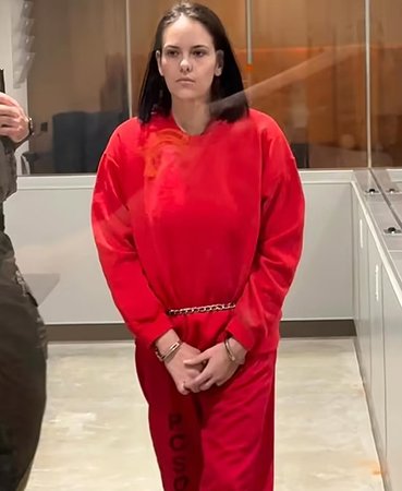 Samantha Scott in court (Placer County Sheriff's Office)